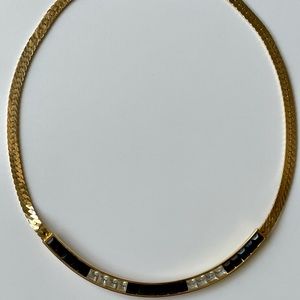 VTG Givenchy Paris New York Choker Necklace